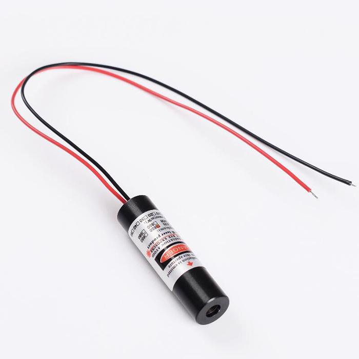 650nm 5mW~50mW Red laser module Crosshair 12mmx45mm - Click Image to Close